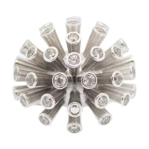 Sterling Silver Tubetto Ring