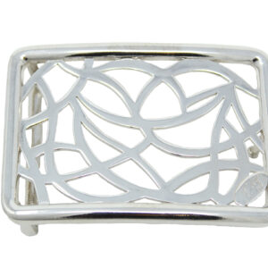 Bellt Buckle - Rectangle Wavy