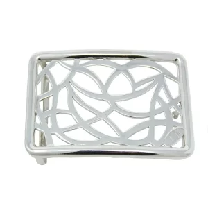 Bellt Buckle - Rectangle Wavy