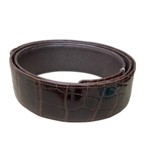 Belt (Brown Crocodile)