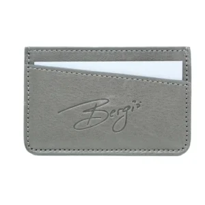 3-Slot Flat Credit Card Holder (Gray)