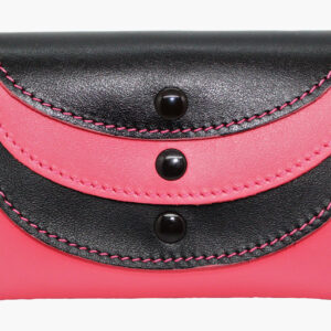 Credit Card Holder with 4 Pockets (Pink)