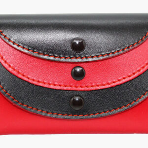 Credit Card Holder with 4 Pockets (Red)