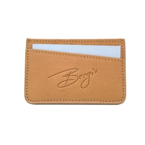 3-Slot Flat Credit Card Holder (Tan)