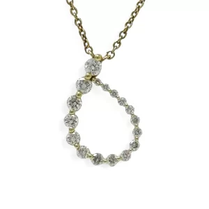 18 cascading diamonds in a journey loop