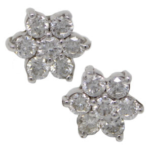 Diamond Star-Shaped Earrings