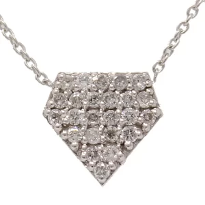 cluster of diamonds in a shield shape