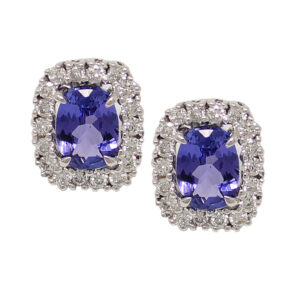 Radiant Tanzanite Earrings