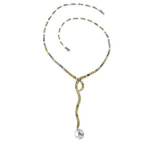 Couture Crave Colored-Diamonds Necklace